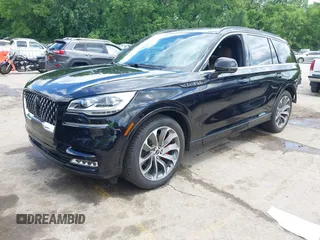 2020 Lincoln Aviator Grand Touring with VIN 5LMYJ8XY2LGL35999, listed as a IAAI auction lot 42344715 with 54,449 mi miles and . Bid and sale history available at DreamBid. Image 18.
