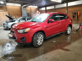 2013 Mitsubishi Outlander ES z VIN 4A4AR3AU5DE017780, wystawiony jako Copart lot #58799435 z przebiegiem 147 438 mil mil oraz Szkoda całkowita • Salvage title. Historia ofert i sprzedaży dostępna na DreamBid. Obrazek 1.