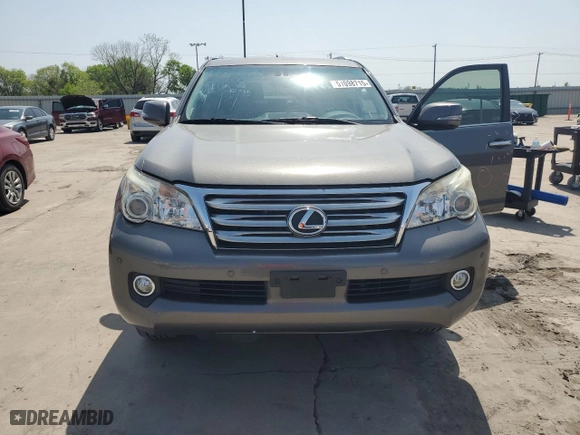 2010 Lexus GX 460 with VIN JTJBM7FX8A5000730, listed as a Copart auction lot 51098715 with 152,496 mi miles and Salvage Title. Bid and sale history available at carsss.com. Image 5.