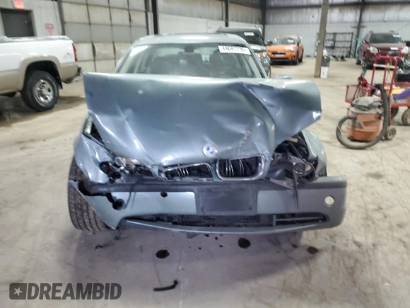 2004 BMW 3 Series 330xi with VIN WBAEW53404PN36084, listed as a Copart auction lot 44697235 with 0 mi miles and Salvage Title. Bid and sale history available at carsss.com. Image 5.