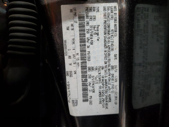 2016 Ford Focus SE z VIN 1FADP3F22GL298136, wystawiony jako Copart lot #58539185 z przebiegiem 101 580 mil mil oraz Szkoda całkowita • Salvage title. Historia ofert i sprzedaży dostępna na DreamBid. Obrazek 13.