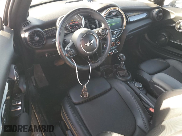 2018 MINI Convertible Cooper S with VIN WMWWG9C54J3E38540, listed as a Copart auction lot 85051124 with 33,589 mi miles and Salvage Title. Bid and sale history available at carsss.com. Image 8.
