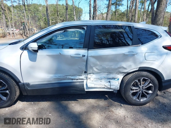 2020 Honda CR-V EX with VIN 2HKRW1H51LH407358, listed as a IAAI auction lot 41884373 with 51,051 mi miles and . Bid and sale history available at carsss.com. Image 6.