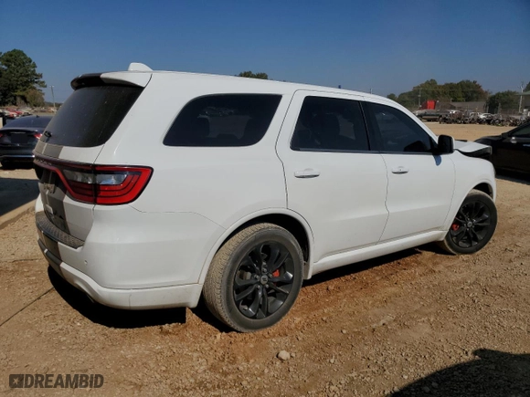 2020 Dodge Durango R/T with VIN 1C4SDJCT4LC130603, listed as a Copart auction lot 77826904 with 123,092 mi miles and Salvage Title. Bid and sale history available at carsss.com. Image 3.