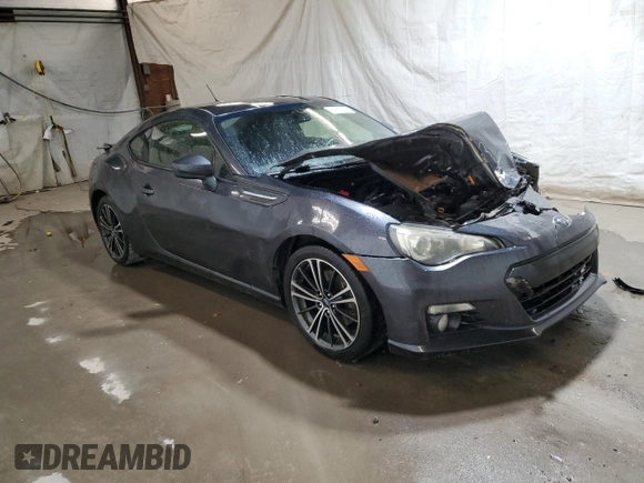 2013 Subaru BRZ Premium with VIN JF1ZCAB11D1605385, listed as a Copart auction lot 80620044 with 187,175 mi miles and Salvage Title. Bid and sale history available at carsss.com. Image 4.