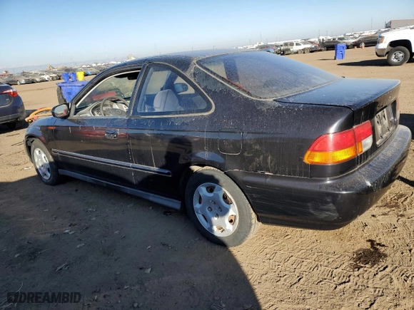 1998 Honda Civic EX with VIN 1HGEJ8147WL136041, listed as a Copart auction lot 82107704 with 188,732 mi miles and Clean Title. Bid and sale history available at carsss.com. Image 2.