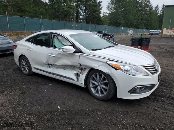 2015 Hyundai Azera with VIN KMHFG4JGXFA469152, listed as a Copart auction lot 43204565 with 139,384 mi miles and Salvage Title. Bid and sale history available at carsss.com. Image 4.