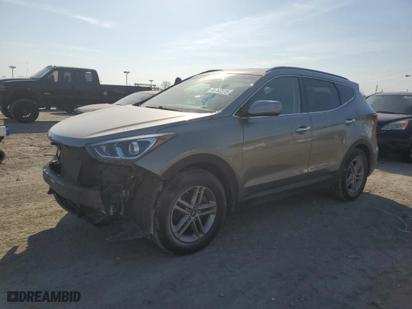 2017 Hyundai Santa Fe Sport 2.4L with VIN 5NMZU3LB5HH002350, listed as a Copart auction lot 48952515 with NaN miles and Salvage Title. Bid and sale history available at carsss.com. Image 1.