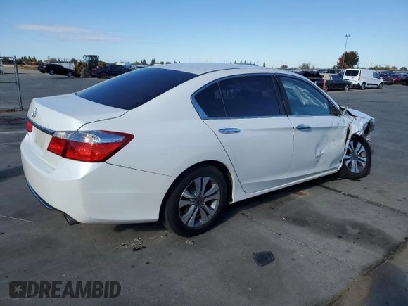 2015 Honda Accord LX with VIN 1HGCR2F34FA142310, listed as a Copart auction lot 79238684 with 198,416 mi miles and Salvage Title. Bid and sale history available at DreamBid. Image 3.