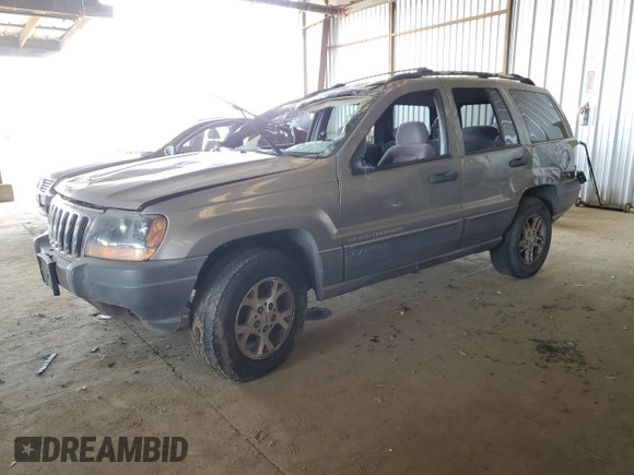 2001 Jeep Grand Cherokee Laredo with VIN 1J4GX48S61C603035, listed as a Copart auction lot 50267945 with 320,564 mi miles and Salvage title. Bid and sale history available at DreamBid. Image 1.