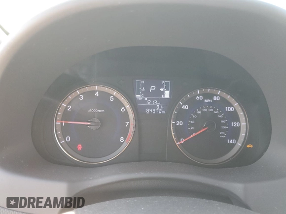2015 Hyundai Accent GLS with VIN KMHCT4AE3FU852605, listed as a Copart auction lot 44260155 with 84,972 mi miles and Salvage Title. Bid and sale history available at DreamBid. Image 9.