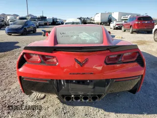 2019 Chevrolet Corvette 1LT with VIN 1G1YB2D73K5123709, listed as a Copart auction lot 57163344 with 31,274 mi miles and Clean Title. Bid and sale history available at carsss.com. Image 6.