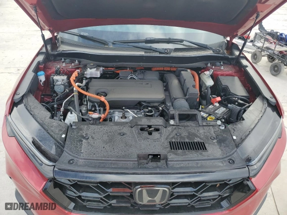 2023 Honda CR-V Hybrid Sport with VIN 2HKRS5H59PH713264, listed as a Copart auction lot 47540905 with 20,551 mi miles and Salvage Title. Bid and sale history available at carsss.com. Image 12.