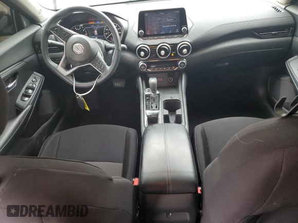 2020 Nissan Sentra SV with VIN 3N1AB8CVXLY243669, listed as a Copart auction lot 53993885 with 76,084 mi miles and Salvage Title. Bid and sale history available at DreamBid. Image 8.