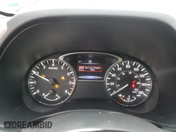 2017 Nissan Pathfinder S with VIN 5N1DR2MN0HC611967, listed as a Copart auction lot 47572445 with 145,249 mi miles and Salvage Title. Bid and sale history available at DreamBid. Image 9.