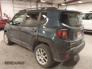 2020 Jeep Renegade Latitude with VIN ZACNJBBB0LPL29886, listed as a IAAI auction lot 41499830 with 61,029 mi miles and . Bid and sale history available at DreamBid. Image 3.