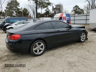 2015 BMW 4 Series 428i xDrive with VIN WBA3N9C53FK247677, listed as a Copart auction lot 45958615 with 79,114 mi miles and Salvage title. Bid and sale history available at DreamBid. Image 3.