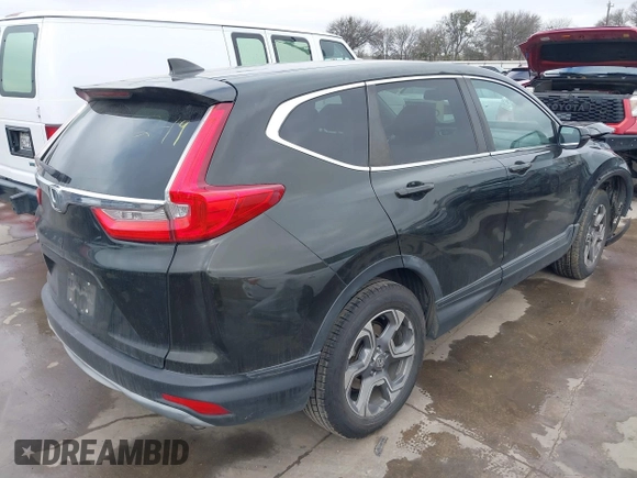 2017 Honda CR-V EX-L with VIN 7FARW1H85HE031980, listed as a IAAI auction lot 41629514 with 88,255 mi miles. Bid and sale history available at carsss.com. Image 4.