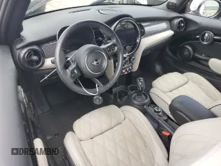 2023 MINI Convertible Cooper S with VIN WMW43DL0XP3R09574, listed as a Copart auction lot 73637724 with Not provided miles and Non repairable. Bid and sale history available at DreamBid. Image 8.