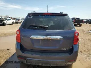 2013 Chevrolet Equinox LT with VIN 2GNALDEK7D6422882, listed as a Copart auction lot 52435605 with 0 mi miles and Salvage Title. Bid and sale history available at carsss.com. Image 6.
