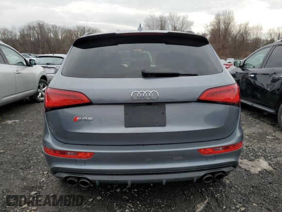 2016 Audi SQ5 Premium Plus with VIN WA1CCAFP0GA058655, listed as a Copart auction lot 83008654 with 67,587 mi miles and Salvage Title. Bid and sale history available at carsss.com. Image 6.
