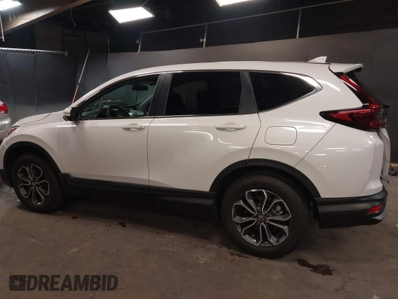 2022 Honda CR-V EX with VIN 2HKRW2H56NH643027, listed as a IAAI auction lot 40669713 with 12,614 mi miles. Bid and sale history available at carsss.com. Image 3.