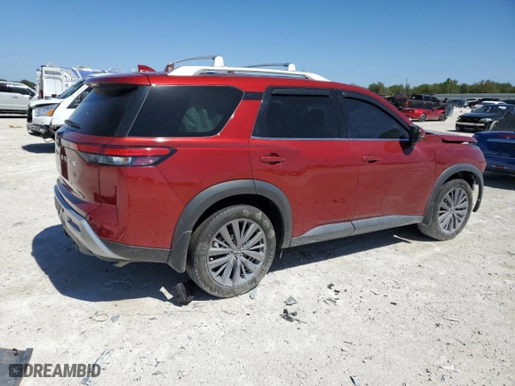 2022 Nissan Pathfinder SL with VIN 5N1DR3CB5NC201478, listed as a Copart auction lot 47955225 with 44,557 mi miles and Non Repairable. Bid and sale history available at carsss.com. Image 3.