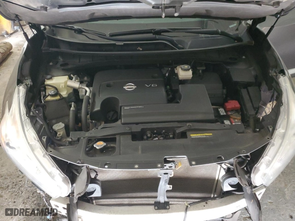 2017 Nissan Murano SL with VIN 5N1AZ2MH6HN166328, listed as a Copart auction lot 45235875 with 84,349 mi miles and Salvage Title. Bid and sale history available at carsss.com. Image 12.