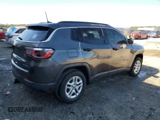 2019 Jeep Compass Sport с VIN 3C4NJCAB9KT636992, выставлен на аукционе Copart как лот 44546695 с пробегом 95 271 миль миль и Списание • Salvage title. История ставок и продаж доступна на DreamBid. Изображение 3.
