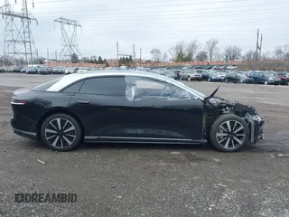 2023 Lucid Air Touring with VIN 50EA1TEA3PA003317, listed as a IAAI auction lot 41567828 with 8,201 mi miles. Bid and sale history available at carsss.com. Image 13.