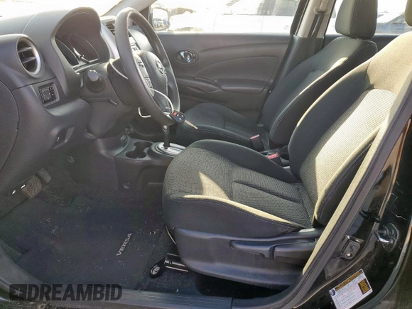 2017 Nissan Versa S with VIN 3N1CN7AP5HL888958, listed as a Copart auction lot 64255495 with 67,417 mi miles and Salvage title. Bid and sale history available at DreamBid. Image 7.