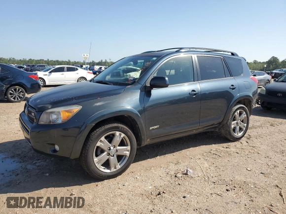2008 Toyota RAV4 Sport with VIN JTMZK32V686012237, listed as a Copart auction lot 49598885 with 193,871 mi miles and Salvage title. Bid and sale history available at DreamBid. Image 1.