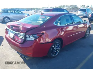 2018 Lexus ES with VIN 58ABK1GG1JU116222, listed as a IAAI auction lot 41748194 with 119,368 mi miles. Bid and sale history available at carsss.com. Image 4.