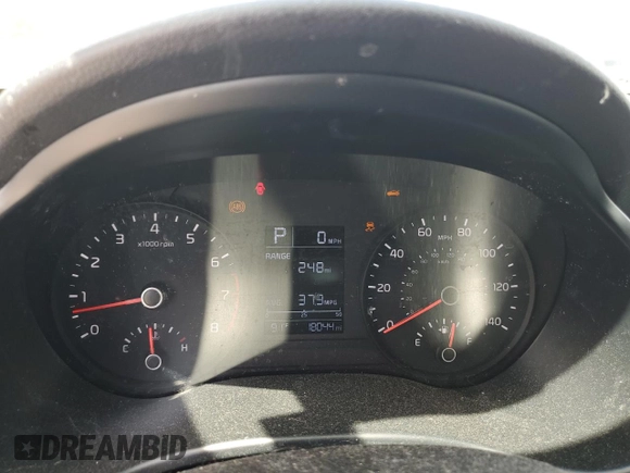 2023 Kia Rio LX with VIN 3KPA24AD7PE576869, listed as a Copart auction lot 50861285 with 18,044 mi miles and Salvage Title. Bid and sale history available at DreamBid. Image 9.