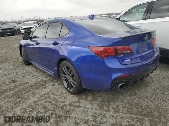 2018 Acura TLX w/A-SPEC Pkg with VIN 19UUB2F68JA002126, listed as a Copart auction lot 42824614 with 71,105 mi miles. Bid and sale history available at carsss.com. Image 2.