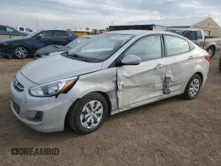 2016 Hyundai Accent SE with VIN KMHCT4AE8GU127289, listed as a Copart auction lot 48602815 with 155,445 mi miles and Salvage Title. Bid and sale history available at carsss.com. Image 1.