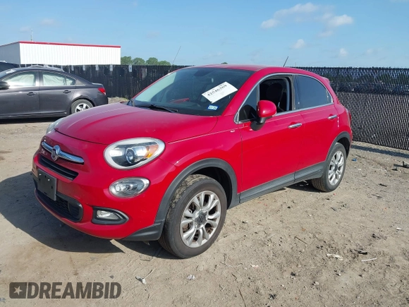 2016 FIAT 500X Lounge with VIN ZFBCFYDT3GP348331, listed as a IAAI auction lot 42546369 with 95,491 mi miles and . Bid and sale history available at DreamBid. Image 2.