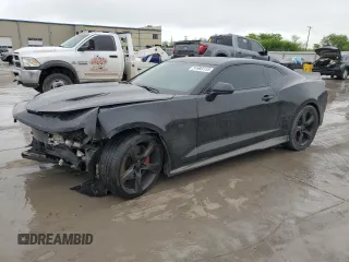 2018 Chevrolet Camaro 2SS with VIN 1G1FH1R73J0138621, listed as a Copart auction lot 51983115 with 77,634 mi miles and Salvage title. Bid and sale history available at DreamBid. Image 1.