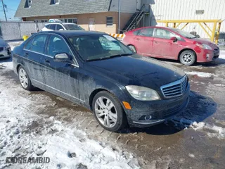 2008 Mercedes-Benz C-Class 3.0L Sport with VIN WDDGF54X38F132654, listed as a IAAI auction lot 41636322 with 184,131 mi miles. Bid and sale history available at carsss.com. Image 1.
