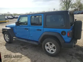 2023 Jeep Wrangler Sport S with VIN 1C4HJXDN3PW503284, listed as a Copart auction lot 51539255 with 31,856 mi miles and Salvage title. Bid and sale history available at DreamBid. Image 2.