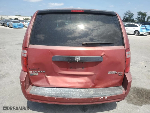 2009 Dodge Grand Caravan SE with VIN 2D8HN44E69R624679, listed as a Copart auction lot 54204685 with 389,465 mi miles and Salvage Title. Bid and sale history available at carsss.com. Image 6.