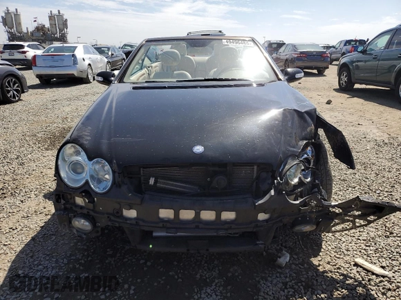 2008 Mercedes-Benz CLK 350 with VIN WDBTK56F18T089313, listed as a Copart auction lot 49496485 with 101,711 mi miles and Salvage title. Bid and sale history available at DreamBid. Image 5.