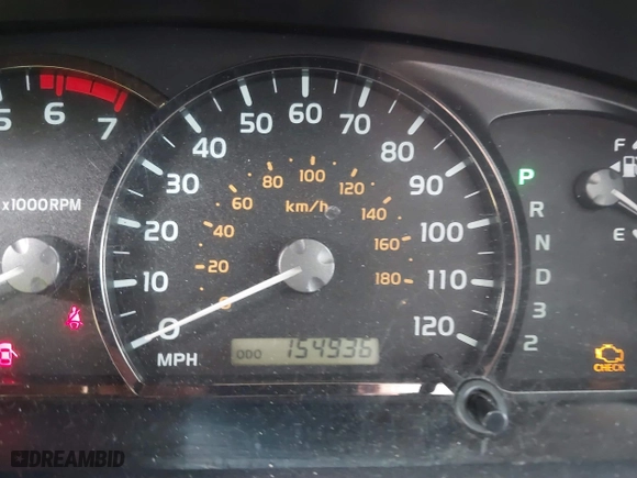 2005 Toyota Sequoia SR5 with VIN 5TDZT34AX5S247162, listed as a IAAI auction lot 41791180 with 154,936 mi miles. Bid and sale history available at carsss.com. Image 7.