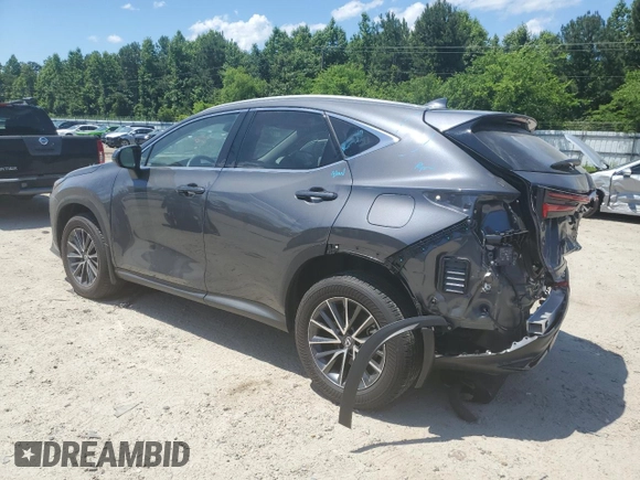 2022 Lexus NX with VIN 2T2AGCEZ5NC015479, listed as a Copart auction lot 56316324 with 7,570 mi miles. Bid and sale history available at carsss.com. Image 2.