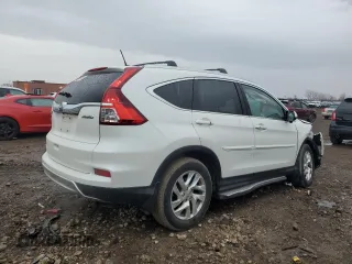 2015 Honda CR-V EX-L with VIN 5J6RM4H71FL020781, listed as a Copart auction lot 49525715 with 86,243 mi miles and Salvage Title. Bid and sale history available at carsss.com. Image 3.