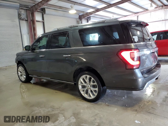2019 Ford Expedition Max Limited with VIN 1FMJK1KT5KEA05871, listed as a Copart auction lot 79433854 with 127,767 mi miles and Salvage title. Bid and sale history available at DreamBid. Image 2.