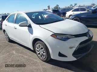 2017 Toyota Corolla L with VIN 2T1BURHE4HC812128, listed as a IAAI auction lot 41261196 with 76,257 mi miles and . Bid and sale history available at DreamBid. Image 1.