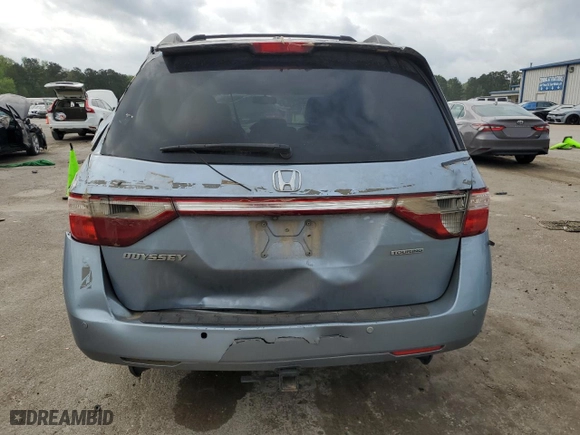 2013 Honda Odyssey Touring with VIN 5FNRL5H99DB057612, listed as a Copart auction lot 51053985 with 292,364 mi miles and Clean Title. Bid and sale history available at carsss.com. Image 6.