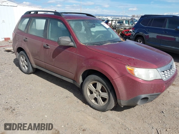 2011 Subaru Forester X z VIN JF2SHABC6BH706457, wystawiony jako IAAI lot #41710066 z przebiegiem 139 404 mil mil oraz . Historia ofert i sprzedaży dostępna na DreamBid. Obrazek 1.