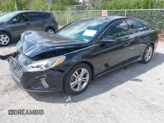 2018 Hyundai Sonata SEL with VIN 5NPE34AF3JH647018, listed as a IAAI auction lot 41687419 with 97,561 mi miles and . Bid and sale history available at DreamBid. Image 21.